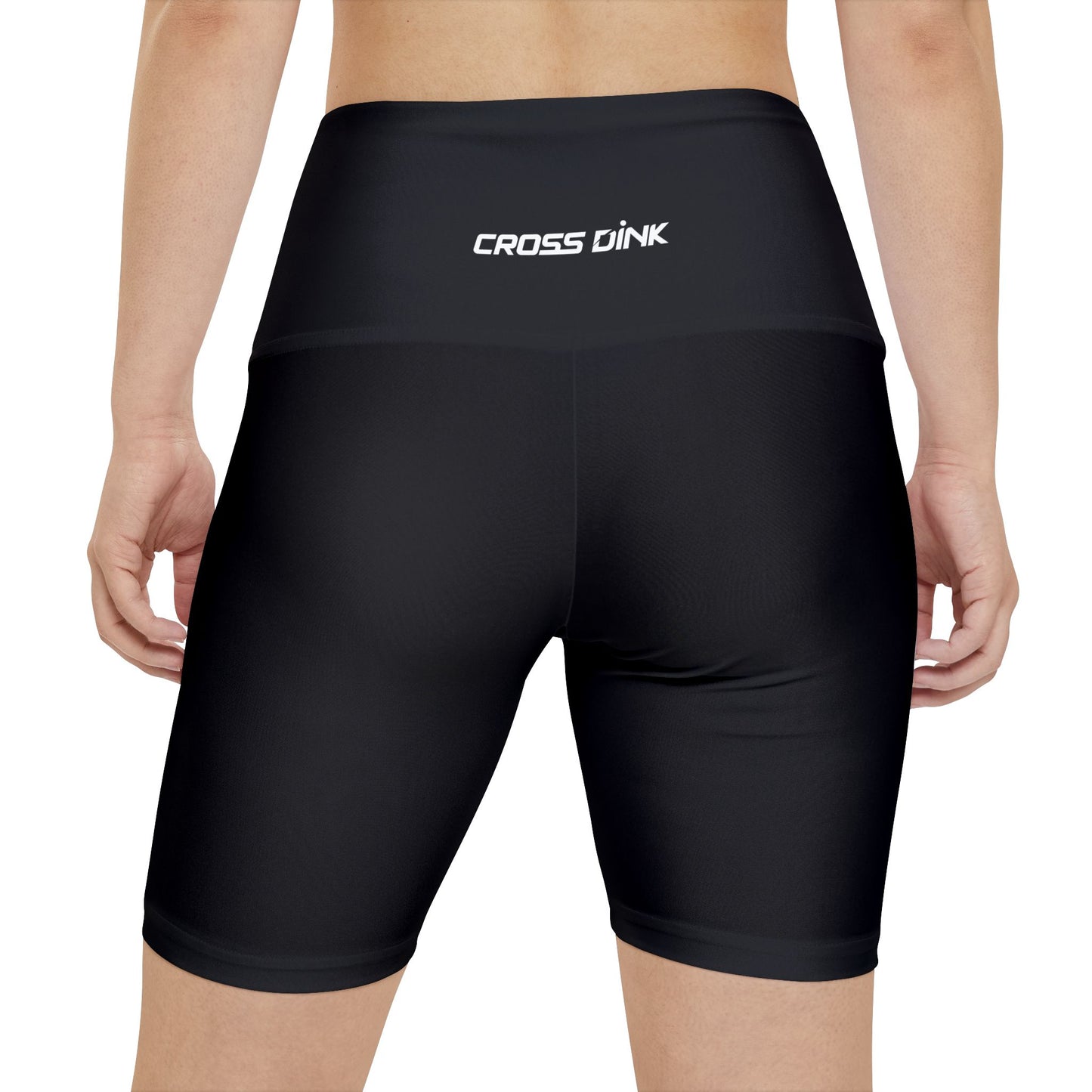 CROSS DiNK -  Black Women's Workout Shorts